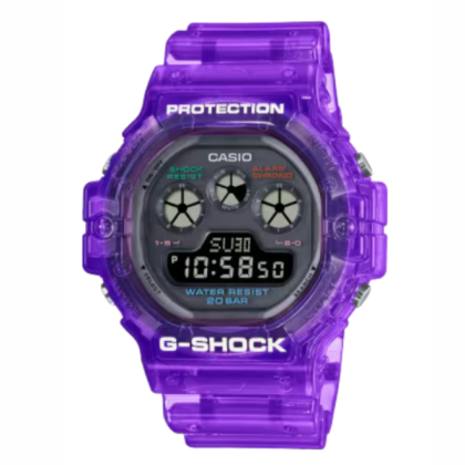 Casio G-Shock Joy Topia Series DW-5900JT-6 Vivid Purple Resin Band Men Sport Watch